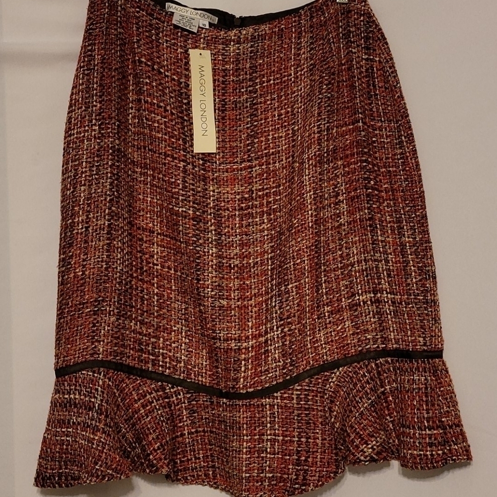 𝅺MAGGIE London Tweed Skirt